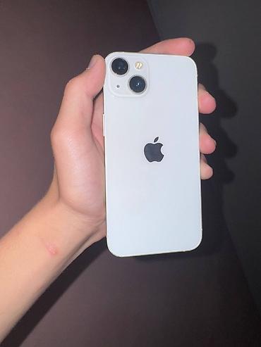 IPhone 13, Б/у, 128 ГБ, Белый, 77 % at lalafo.kg IPhone 13, Б/у, 128 ГБ, Белый, 77 %