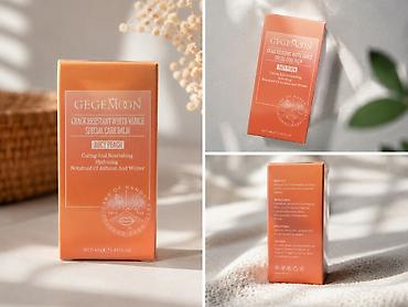вазелин: Универсальный бальзам для ухода GEGE MOON Juicy Peach, 40 г Описание — 1