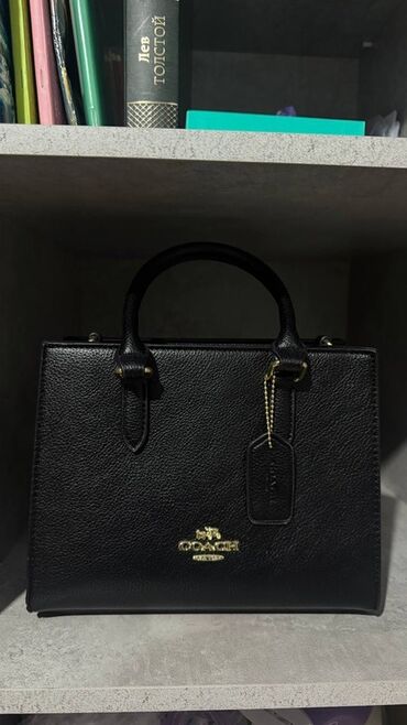 кошелек стуси: Сумка COACH Rogue/Tabby (классический бокс‑силуэт) - Цвет: черный