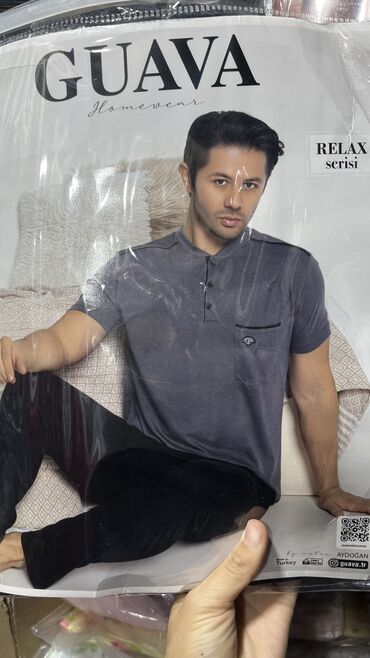 Носки и белье: Мужская пижама 💯 хлопок Размеры 42 до 66 (7 хл) рынок Орто-Сай — 13