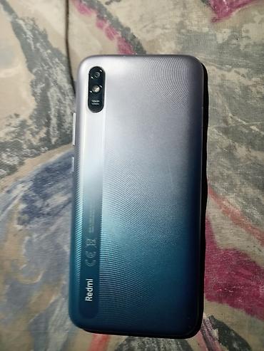 монитор для пк: Redmi 9A, 32 ГБ, цвет - Голубой, Отпечаток пальца — 1