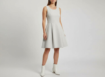 cienka sukienka i kozaki: Сукня жіноча, розмір M