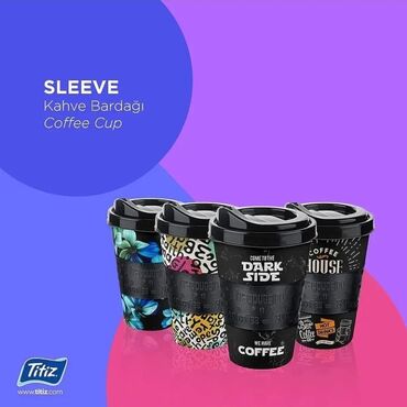 plastik stekan: Kopuçino
Kofe üçün,qaynar suya davamlı stekanlar
