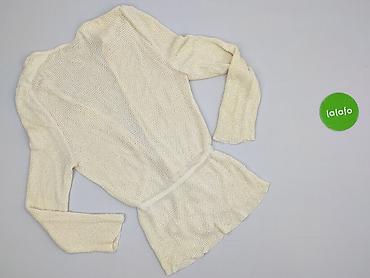 kardigan ażurowy: Kardigan damski, rozmiar One size — 3
