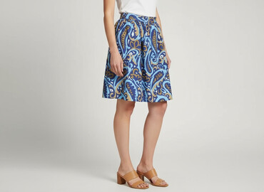 rozkloszowane spódnice z wysokim stanem: Women`s skirt, size M