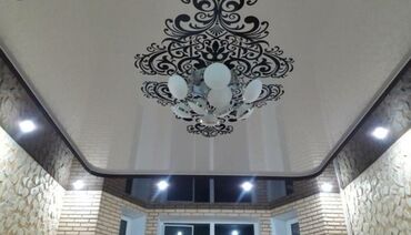 Натяжной потолок: Натяжной потолок с рисунком от 800 сомов можно напечатать любого — 2