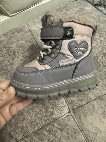 Детская обувь: Детские зимние ботинки Tom-Miki - Размер: 25 (по ярлыку) - Материал