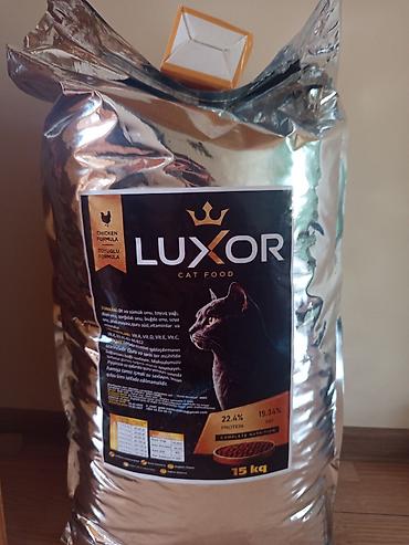 yem karma: Uzerinden 1-2 kq işledilib hövsandadir Luxor Cat Food – Toyuqlu — 2