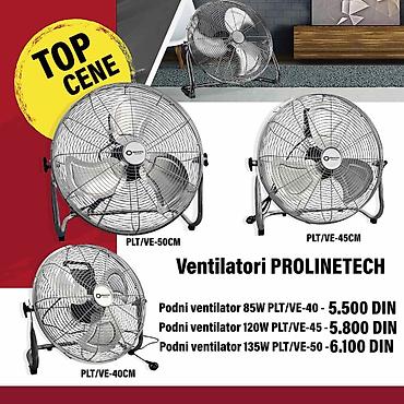 pdp koncentrat za vlagu: Ventilatori PROLINETECH – podni modeli za snažno i brzo osveženje — 1