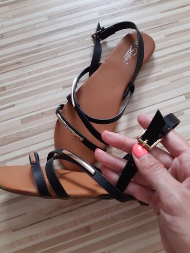 cipele safran: Sandale, Safran, Size: 40