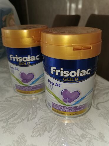 Мясная и рыбная продукция: Frisolac Gold Pep AC körpə qidası, xüsusi qidalanma ehtiyacları olan
