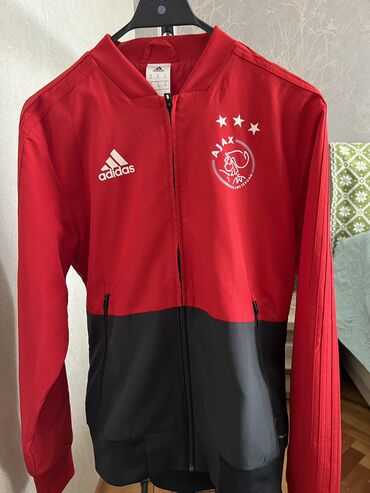 Куртки: Куртка Adidas, XS (EU 34), цвет - Красный