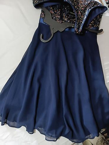 lakovane torbe: Elegantna koktel haljina Dressystar – tamnoplava - Gornji deo — 5