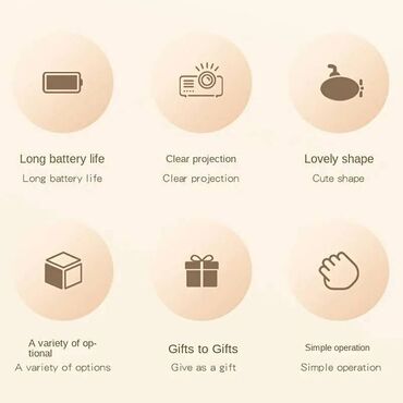 Praznična dekoracija: Projektor Happy Birthday NOVO Dečji rođendanski projektor sa šest — 3