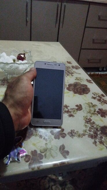 htc one e8 dual sim black: Samsung Galaxy Grand Dual Sim, 2 GB, rəng - Bej, Düyməli