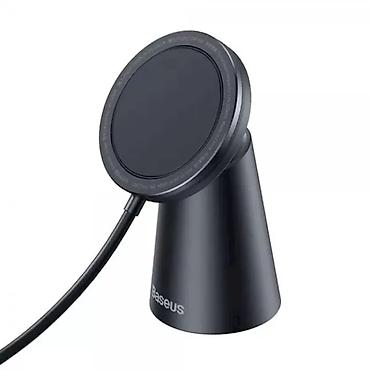 adapt: Baseus Simple Magnetic Stand BS-W524 15W Simsiz Şarj Stendi Maqnitli — 1