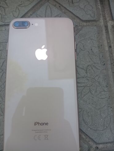 Apple iPhone: IPhone 8 Plus, Б/у, 128 ГБ, Белый, Защитное стекло, 97 %