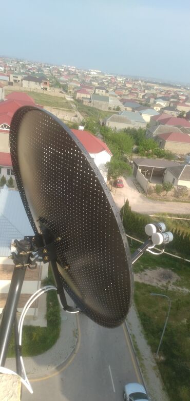 Peyk antenaları: Yupiter firmasının HD keyfiyyətli peyk antenası. Televiziya yayımını — 5