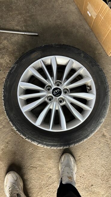 воздушный домкрат для авто: Дөңгөлөктөр монтажда 205 / 60 / R 17, Жай, Колдонулган, Комплект, Жеңил унаалар, Куйма, тешиктери - 5