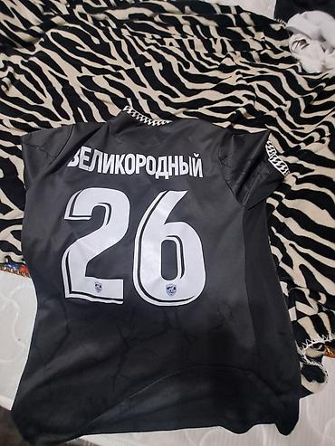 куплю бу одежды: Мужская футболка, L, Joma, Б/у, цвет - Черный — 1
