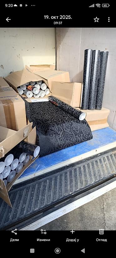 Ugaone garniture: Nameštaj – više artikala 1) Drvena vitrina sa staklenim krilima – — 13