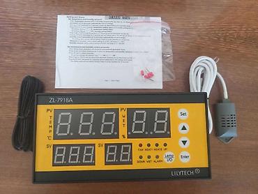 електр: Контроллер температуры и влажности LILYTECH ZL-7918A для инкубатора — 2