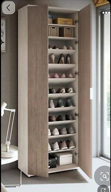 Гарнитуры для прихожей: Гарнитур для прихожей, Шкаф, Металл, цвет - Белый — 13