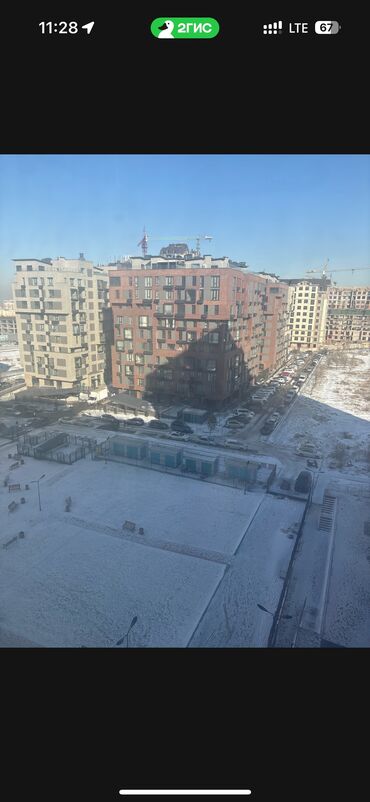 квартиры в кок жар: 2 бөлмө, 72 кв. м, Элитка, 13 кабат, ПСО (өзү оңдоп түзөтүп бүтүү үчүн)