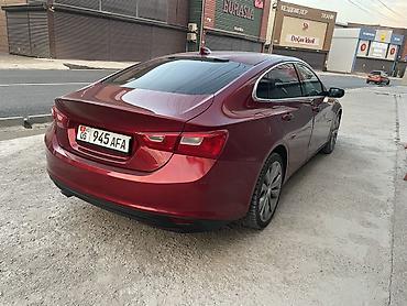 Buick: Chevrolet Malibu: 2017 г., 1.5 л, Автомат, Бензин, Седан lalafo.kg да — 6 Buick: Chevrolet Malibu: 2017 г., 1.5 л, Автомат, Бензин, Седан — 6