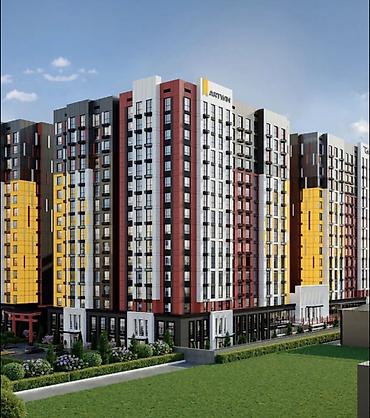 квартира ток: 2 комнаты, 52 м², ул. Горького / Алматинка Элитка, 4 этаж, ПСО (под самоотделку) — 1