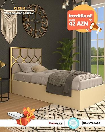 Çarpayılar: Yeni, Təknəfərlik çarpayı, Bazasız, Matras ilə, Siyirməsiz, Azərbaycan — 9
