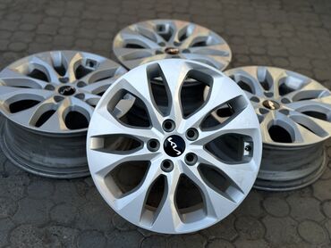 диски литые на ниву: Куйма Дисктер R 17 Kia, Комплект, тешиктери - 5, Колдонулган