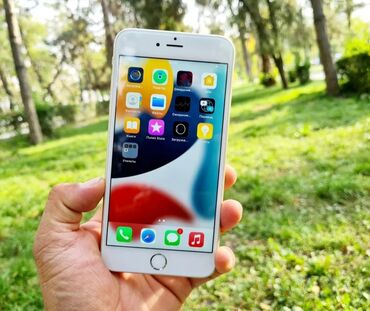 Apple iPhone: IPhone 6s Plus, Б/у, 128 ГБ, Серебристый, Наушники, Зарядное устройство, Защитное стекло, 100 % — 5