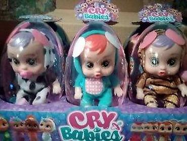 Bebe lutke: CRY BABIES MINI LUTKE 13 CM NOVE U PLASTICNOM JAJETU AKCIJA | Cene — 5
