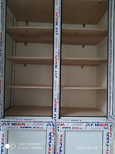 plastik dolablar: Plastik şkafıların sifarişi Ağ rəngdə 1 kvadratı 90 azn Rəngli 1 — 2