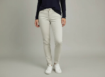 legginsy strong point double push up: Material trousers for women, size S (EU 36)