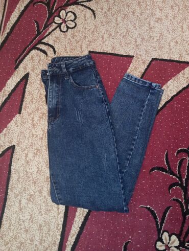 Women's Pant New Jeans, One size, rəng - Göy