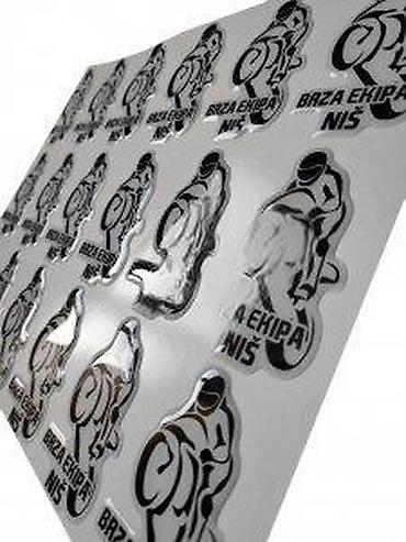 Reklamiranje, štampanje: Izrada REKLAMNIH STIKERA - po vašoj želji - 1187 📌 Opis: Izrada — 4