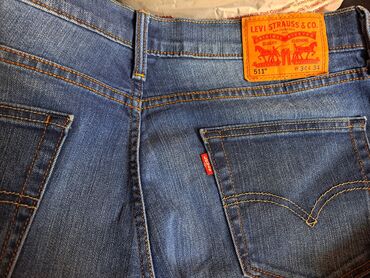 скупка бу вещи: Мужские джинсы, Стандарт, LeviS, Новый, цвет - Синий, Самовывоз, Бесплатная доставка, Платная доставка