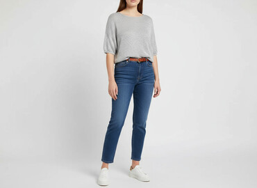 bluzki z błyszczącą nitką: Topshop, Women`s sweater, size XL