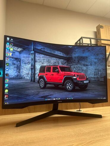 маниторы пк: Монитор, Samsung, Б/у, 31" - 32"