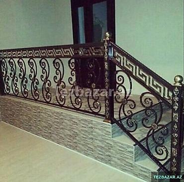 Pilləkən məhəccərləri: Yeni Pilləkən məhəccəri, Paslanmaz polad, Pulsuz çatdırılma — 21