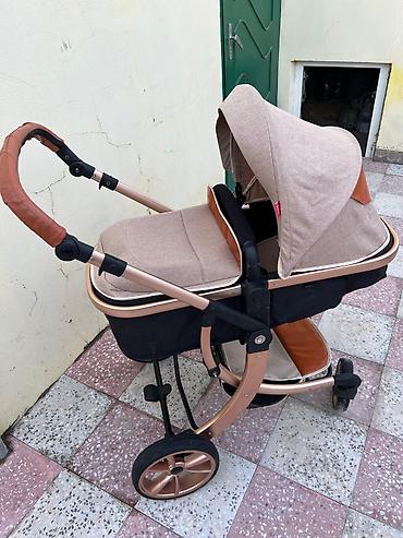 essek arabasi: Uşaq arabası – transformasiya olunan model - 2-in-1 beşik/oturacaq — 1