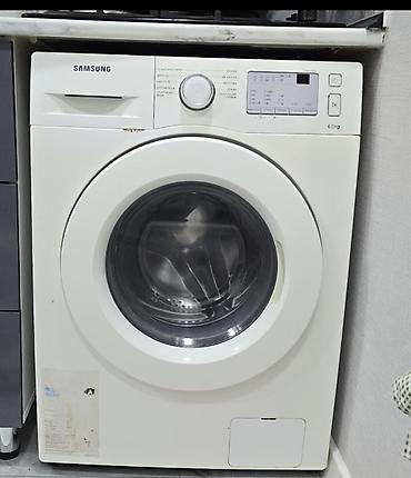 ucuz məişət texnikası: Samsung önyükləməli paltaryuyan maşın - Tutum: 6 kq Mənzil kirayə — 1