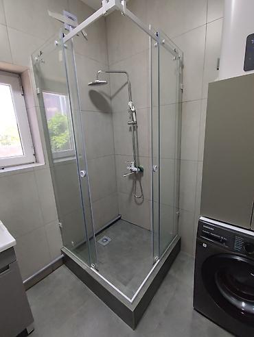 Душевые перегородки и ограждения: Душевые кабины в Бишкеке душевая перегородка стеклянные — 7