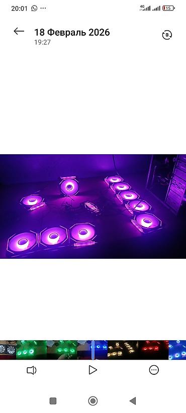 Системы охлаждения: Система охлаждения, Новый, Вентилятор, Для корпуса и блока питания, Для ПК — 4