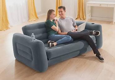 forma ideale posteljine: 66552 Sofa na izvlačenje 203 cm x 231cm x 66cm Ova luksuzna siva — 1