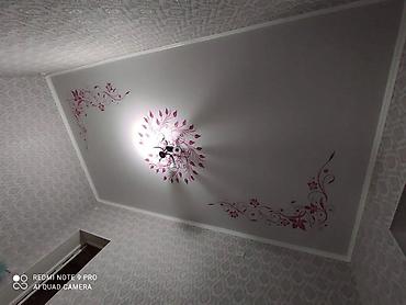 Натяжной потолок: Натяжной потолок Глянцевое, Матовое, 3D потолки Гарантия, Бесплатная консультация, Бесплатный замер — 4