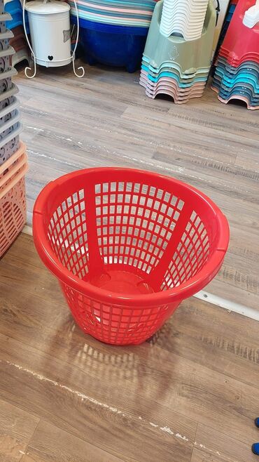 Ev üçün digər mallar: Sebet qapaqli tekerli cirkli paltar sebeti — 12