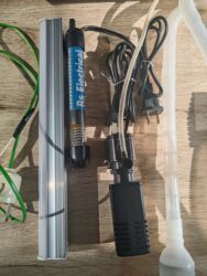 Akvariumlar: Dördbucaq akvarium, Balıqlarla birlikdə, 30 l, Pulsuz çatdırılma — 5